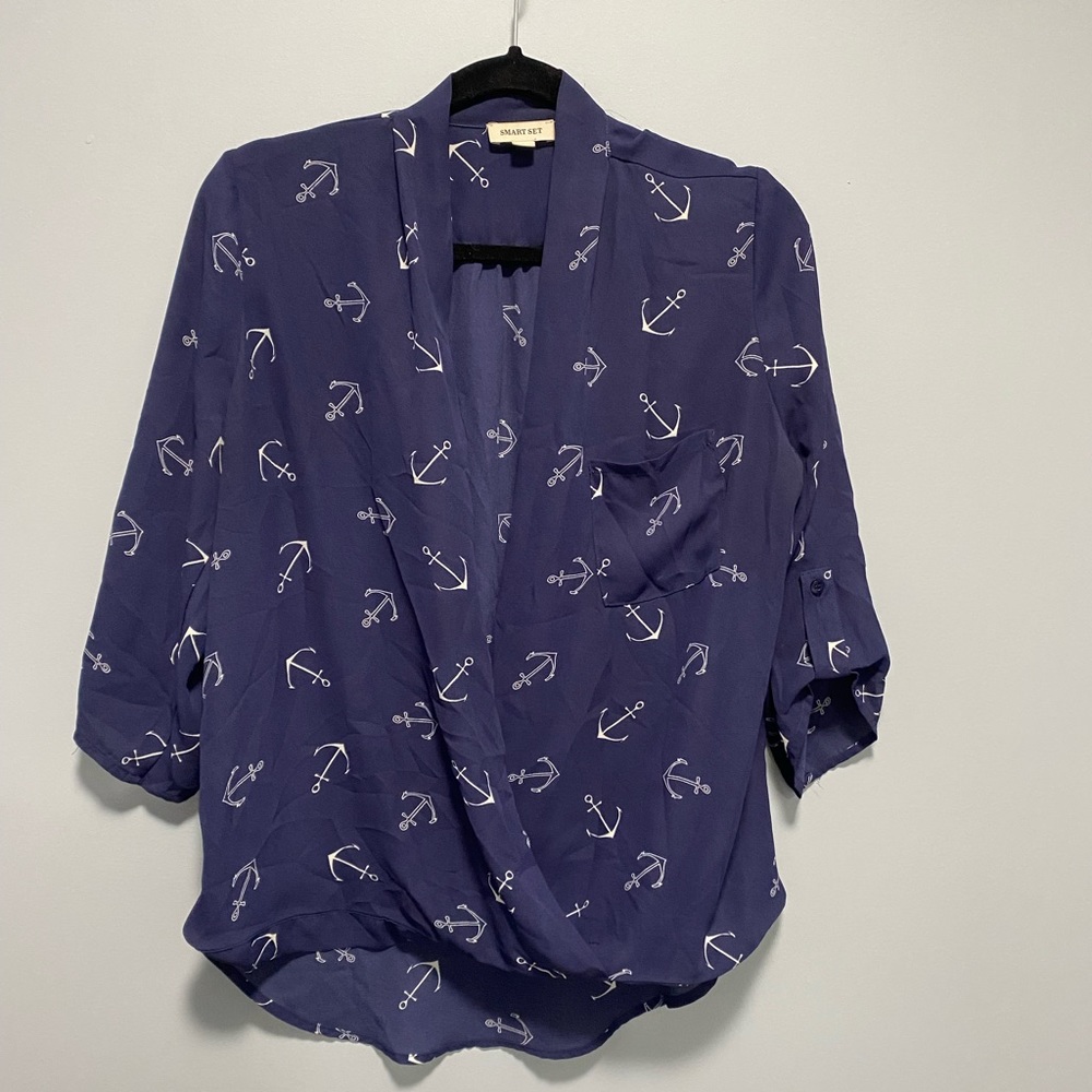Anchor Wrap Shirt